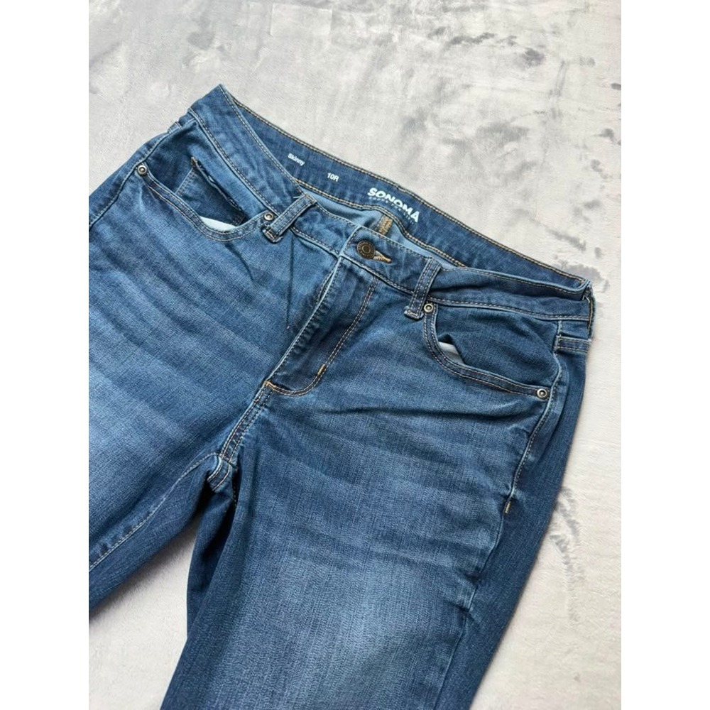Sonoma Jeans Skinny Blue Denim 10R Excellent